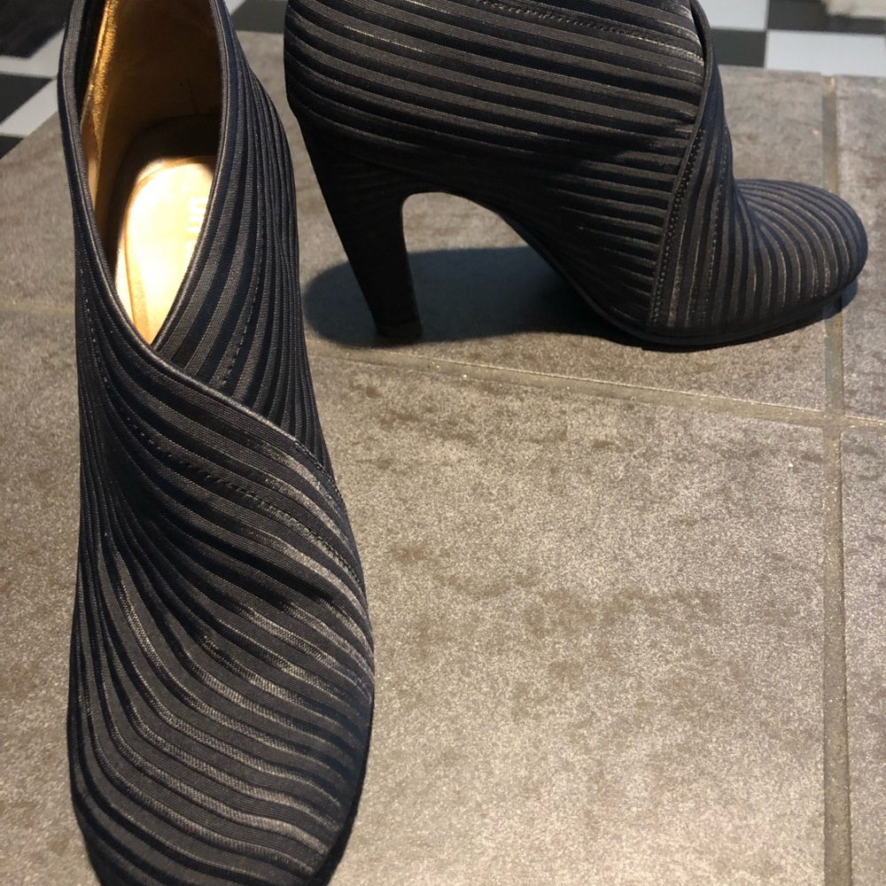 UNITED NUDE HI FOLD BLACK BOOTIES
